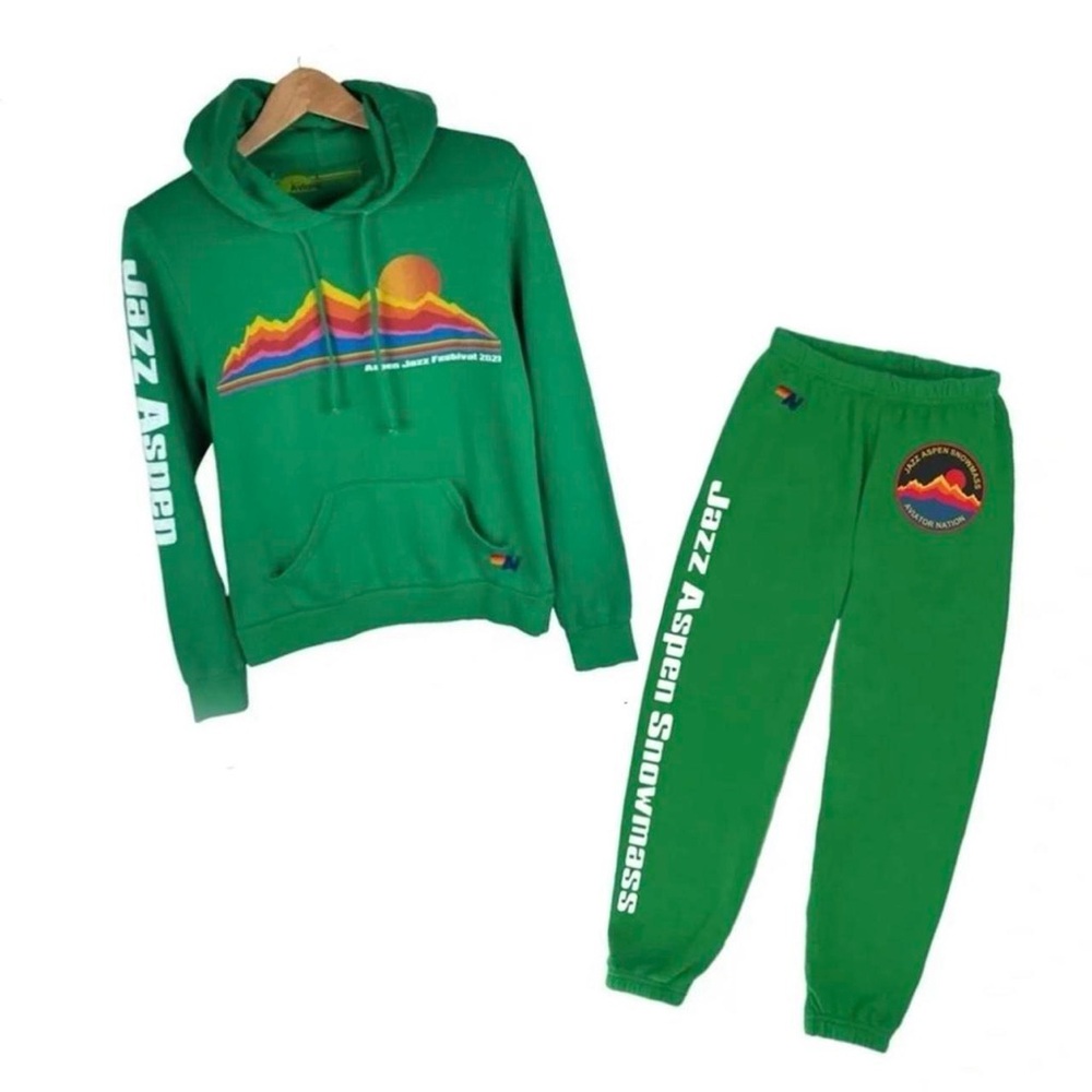 Aviator Nation Matching Sweatsuit, Aspen Jazz Festival 2021 EXCLUSIVE